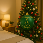 Decorazione Natalizia in PVC per Esterni con Illuminazione LED Colorata