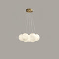 Lampadario a Cluster di Vetro