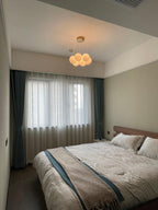 Lampadario a Cluster di Vetro