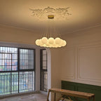 Lampadario a Cluster di Vetro