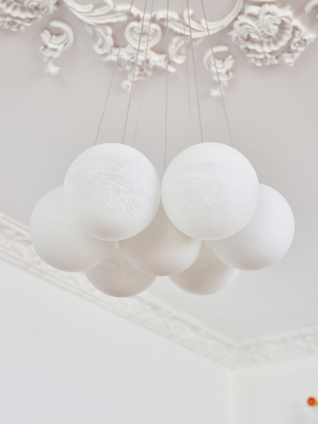 Lampadario a Cluster di Vetro