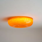 Lampada da Soffitto con Pulsante in Vetro