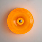 Lampada da Soffitto con Pulsante in Vetro