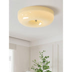 Lampada da Soffitto con Pulsante in Vetro