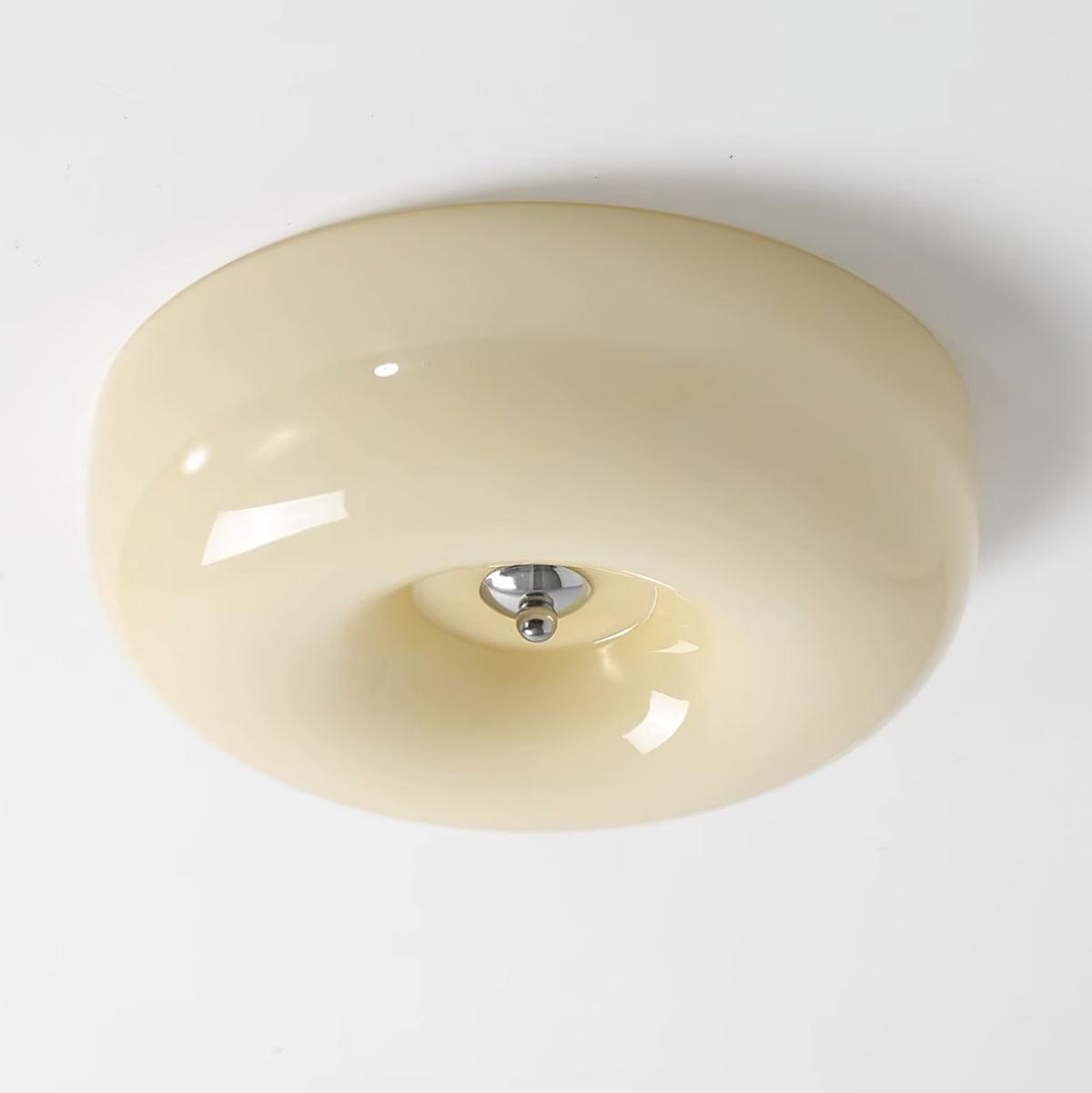 Lampada da Soffitto con Pulsante in Vetro