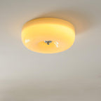 Lampada da Soffitto con Pulsante in Vetro