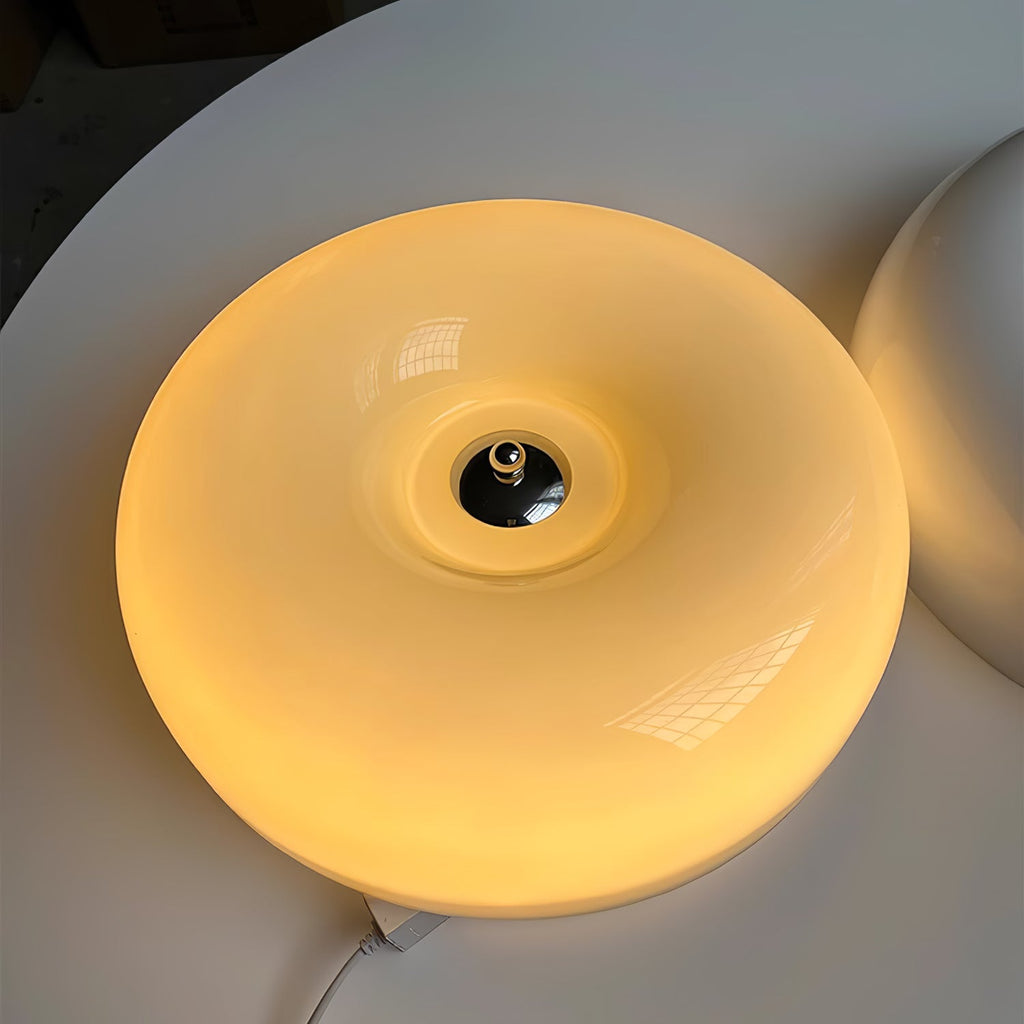 Lampada da Soffitto con Pulsante in Vetro