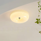 Lampada da Soffitto con Pulsante in Vetro