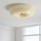 Lampada da Soffitto con Pulsante in Vetro