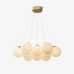 Lampadario a Cluster di Vetro