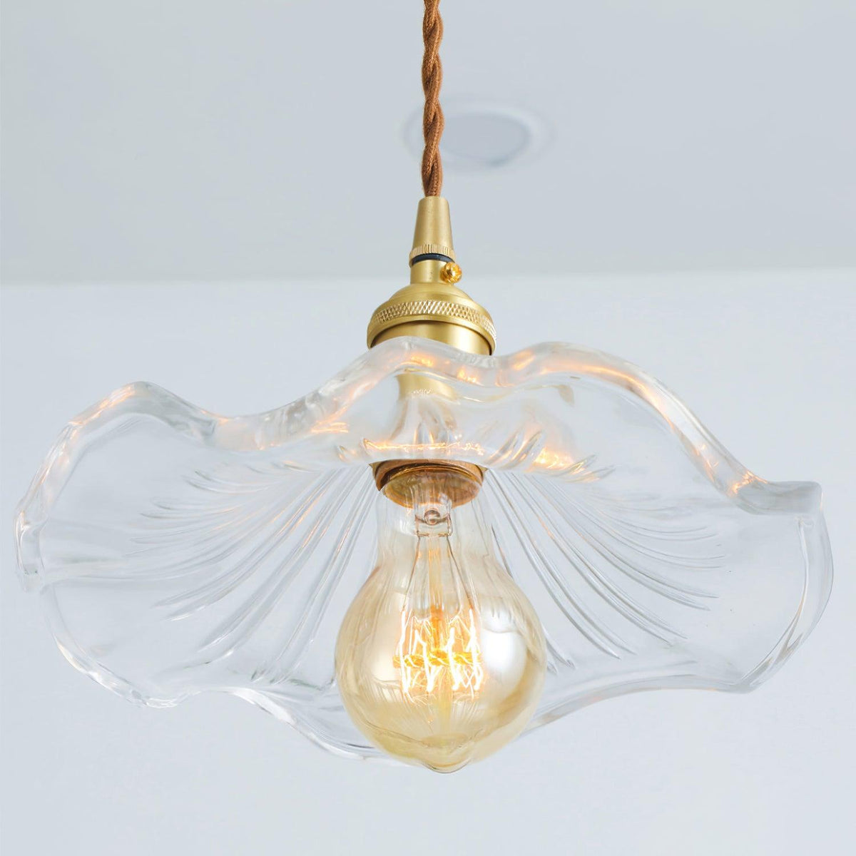 Luce a Sospensione in Vetro Hibiscus