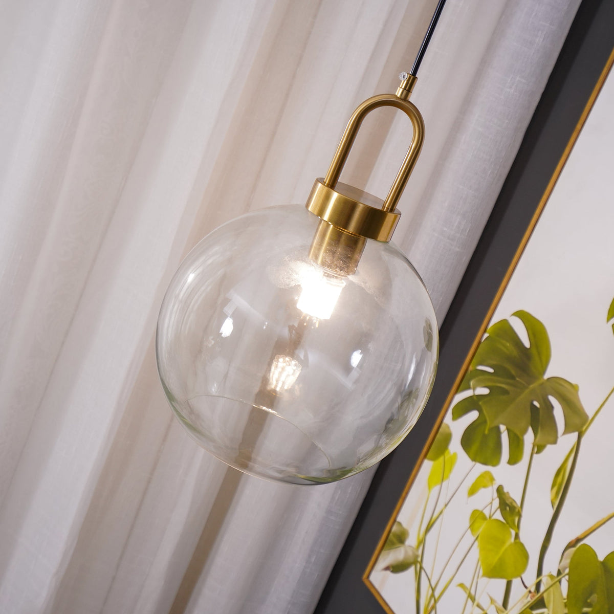 Lampada a Sospensione in Vetro
