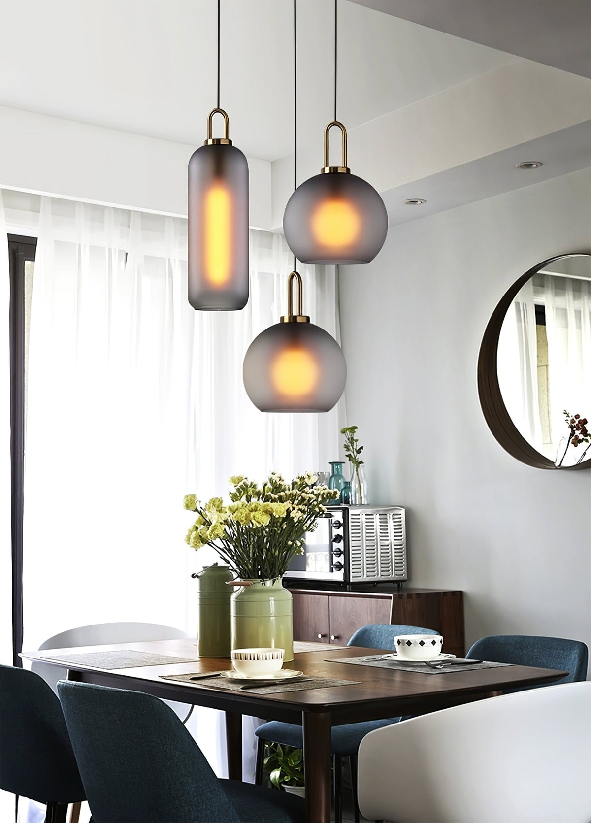 Lampada a Sospensione in Vetro