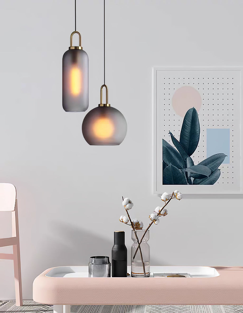 Lampada a Sospensione in Vetro