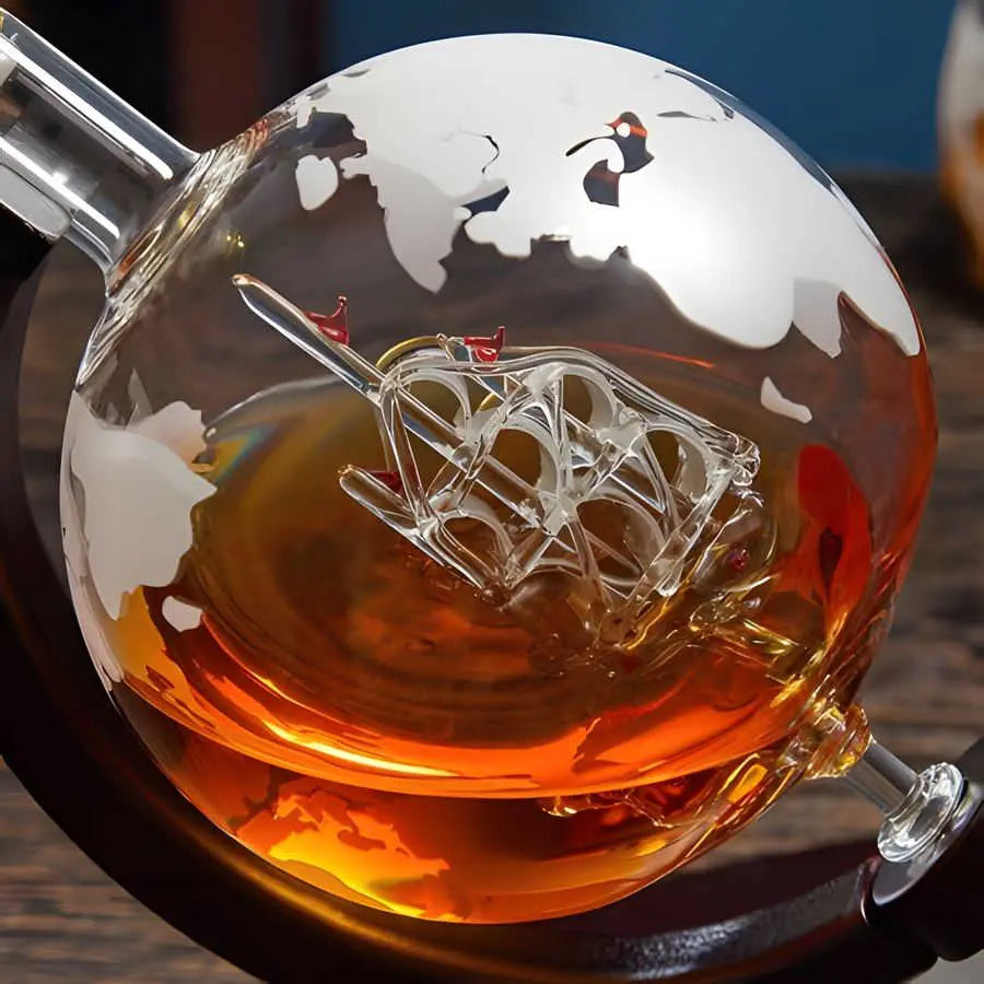 GlobeTaste™ - Decanter per Whiskey Globe 850ml/28.7oz