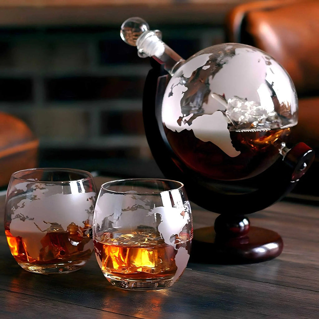 GlobeTaste™ - Decanter per Whiskey Globe 850ml/28.7oz