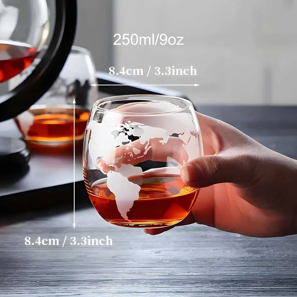 GlobeTaste™ - Decanter per Whiskey Globe 850ml/28.7oz
