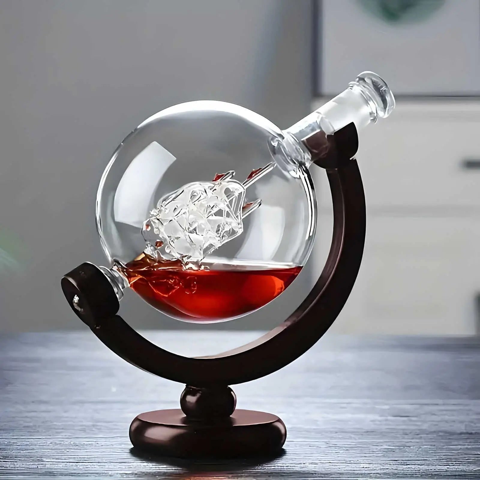 GlobeTaste™ - Decanter per Whiskey Globe 850ml/28.7oz