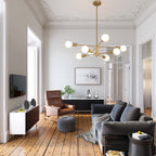 Lampadario Globo Chic e Stiloso
