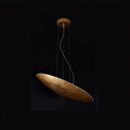 Lampada a Sospensione Aureliance in Foglia d'Oro Contemporanea