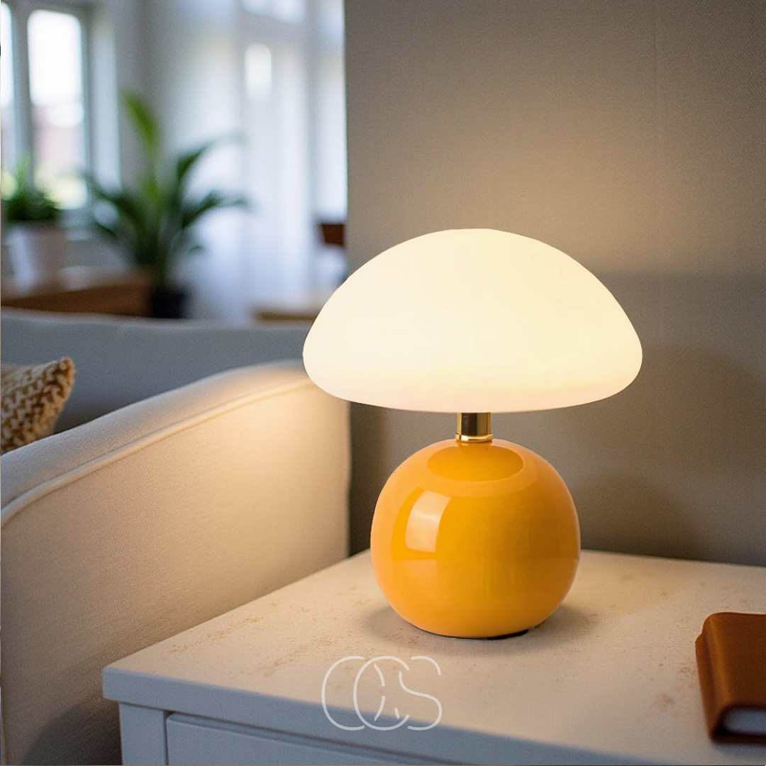 OCS - Lampada a fungo - Lampada da tavolo LED dimmerabile di design