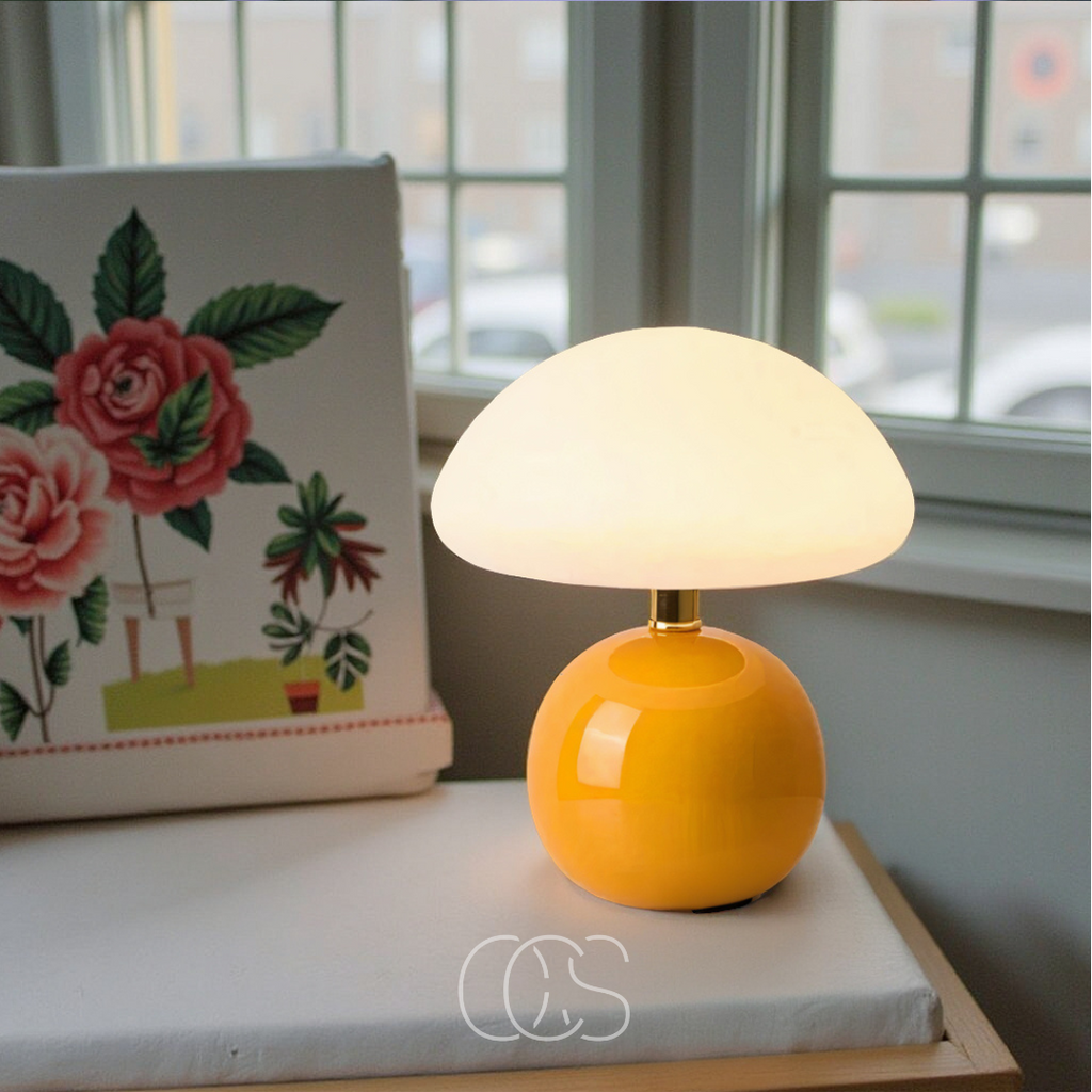 OCS - Lampada a fungo - Lampada da tavolo LED dimmerabile di design