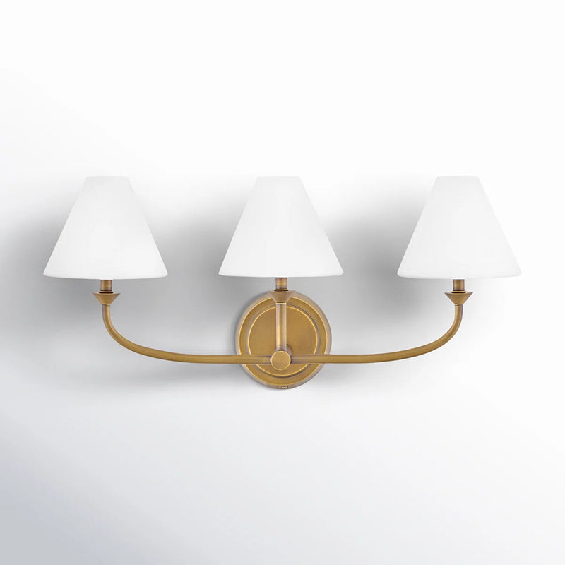Lampada da Parete Greta in Ottone