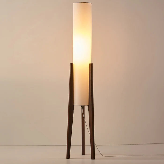 Lampada da Terra in Legno Massello Nordic
