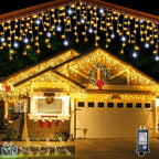 Illuminazione a LED per tende di Natale 4 m – Per Interni ed Esterni