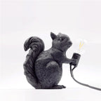 Lampada da Tavolo Nordic Designer Scoiattolo Carino