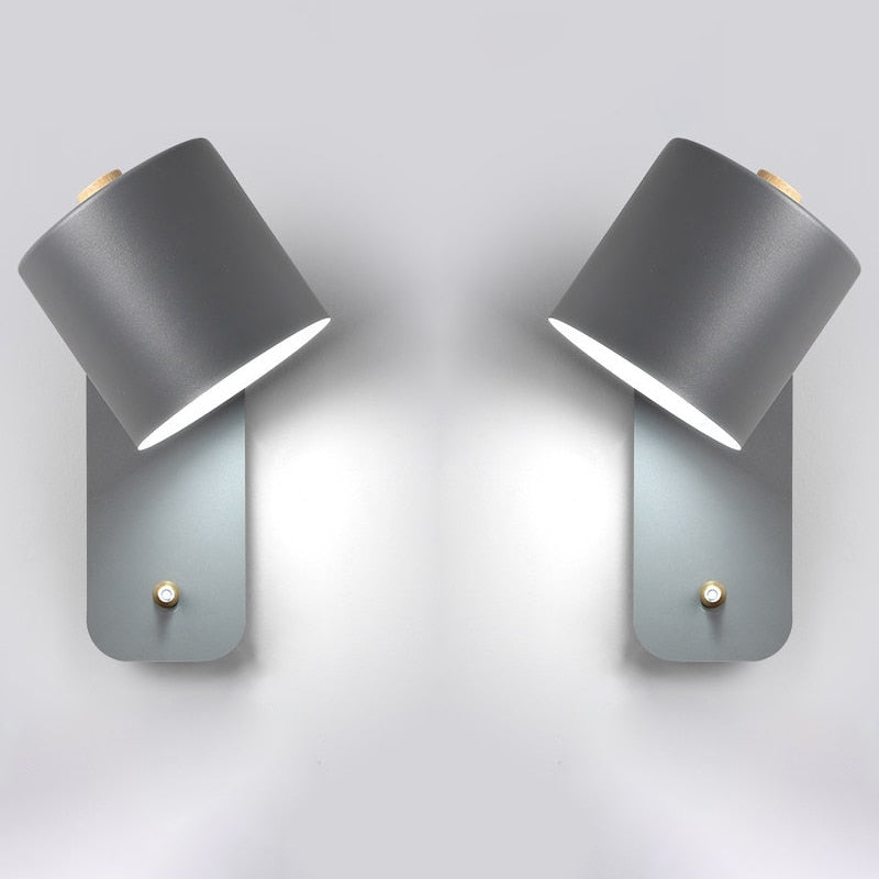 Applique LED con interruttore | Design moderno in metallo