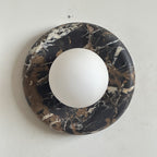 Applique in Marmo Nero Orli