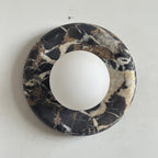 Applique in Marmo Nero Orli