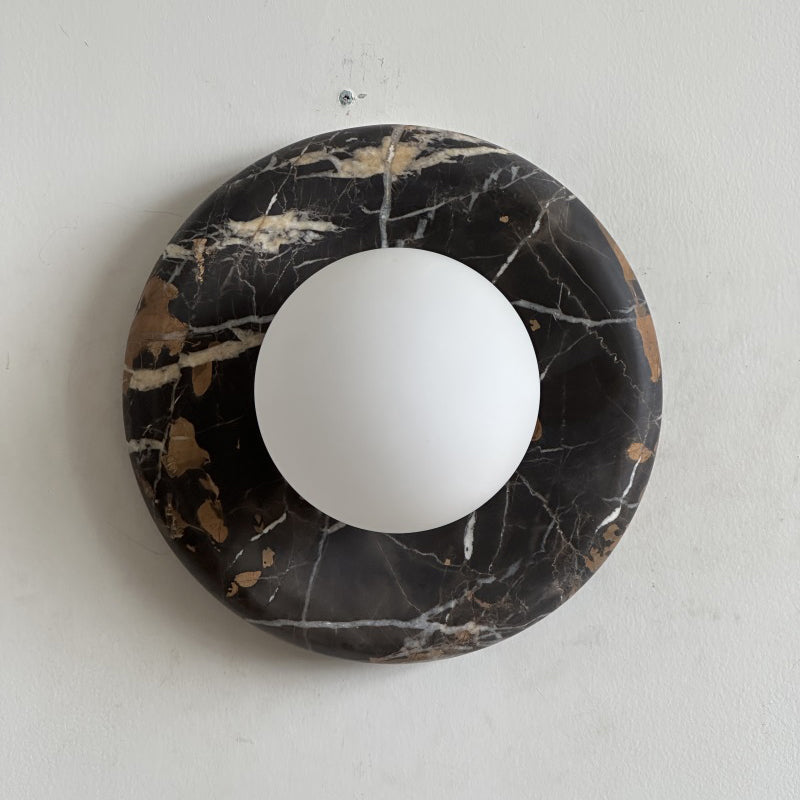 Applique in Marmo Nero Orli