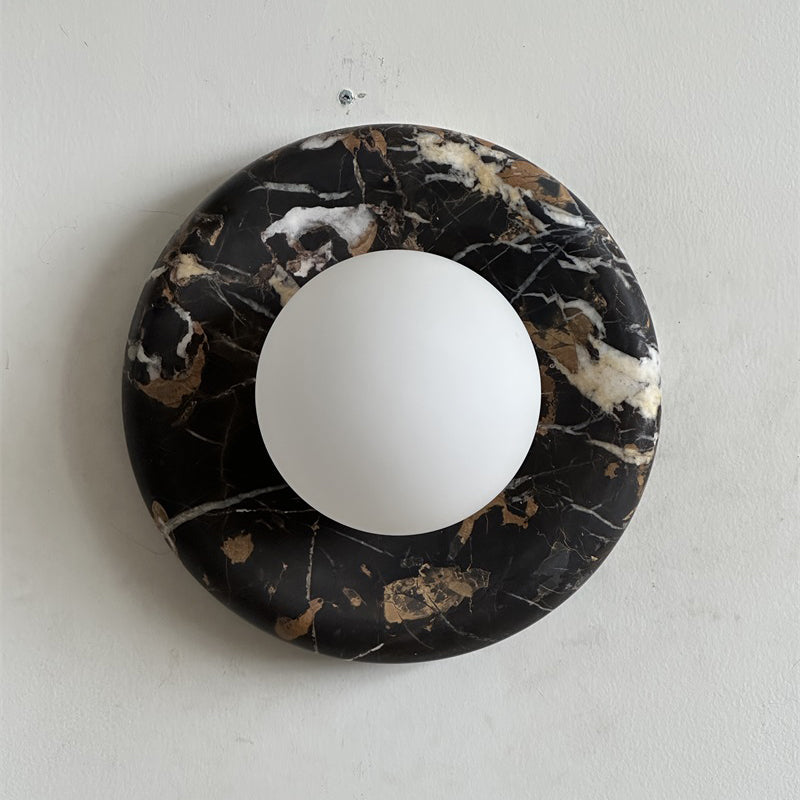 Applique in Marmo Nero Orli
