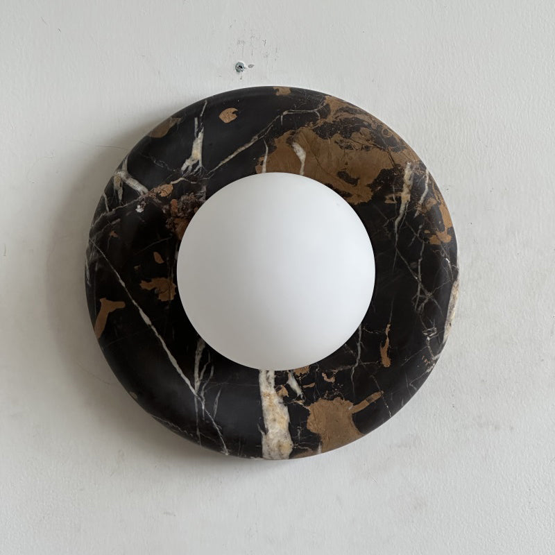 Applique in Marmo Nero Orli