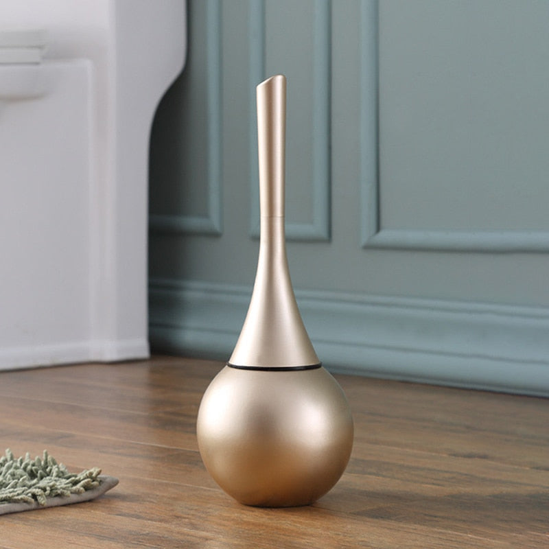 PureSwish – Spazzola per WC con design resistente agli schizzi per bagni moderni