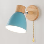 Lampada da Parete Sospesa Scandinava in Legno