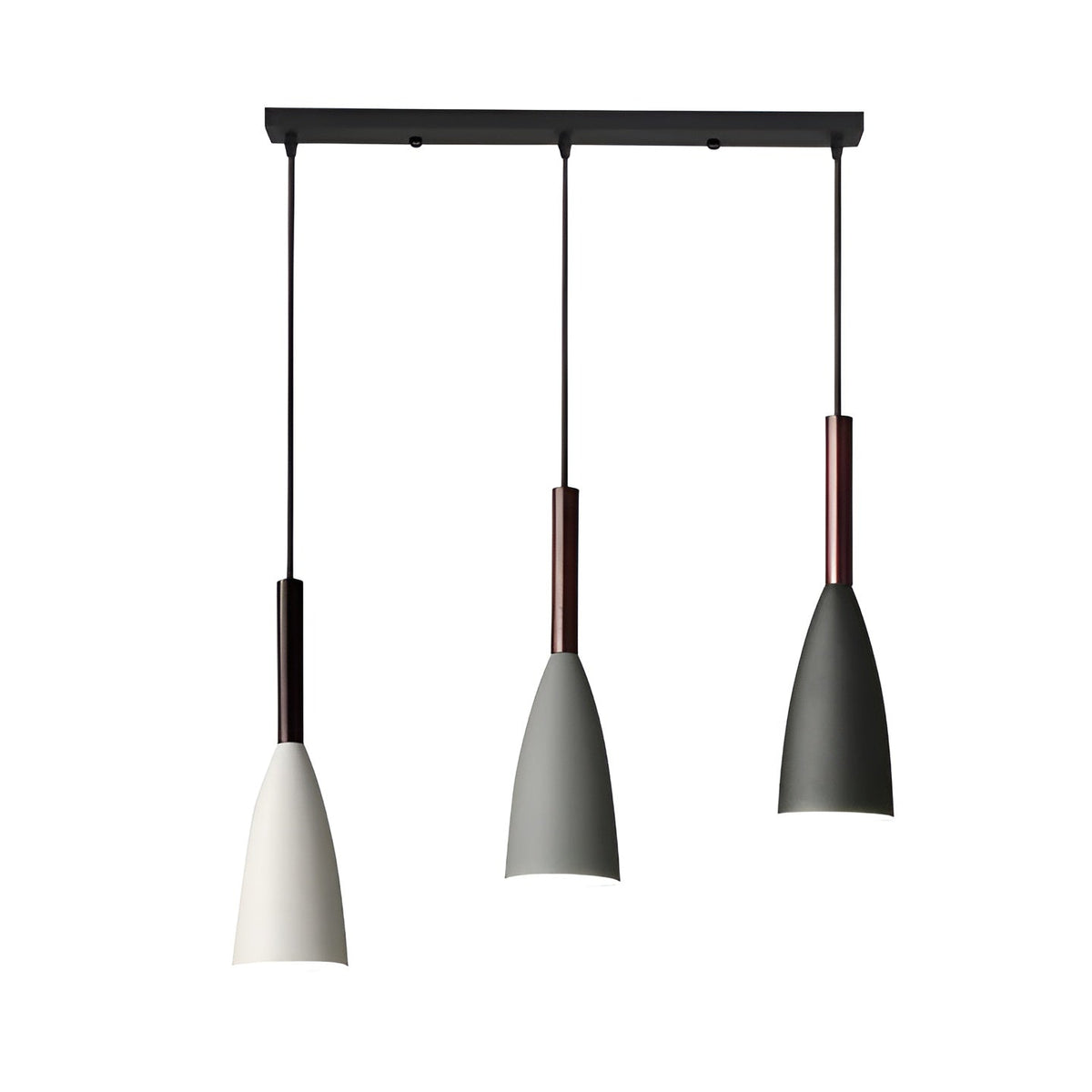 Lampada a sospensione in design scandinavo – Regolabile in altezza & Moderna | Perfetta per cucina & camera da letto