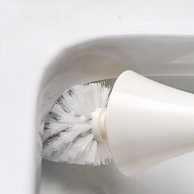 PureSwish – Spazzola per WC con design resistente agli schizzi per bagni moderni