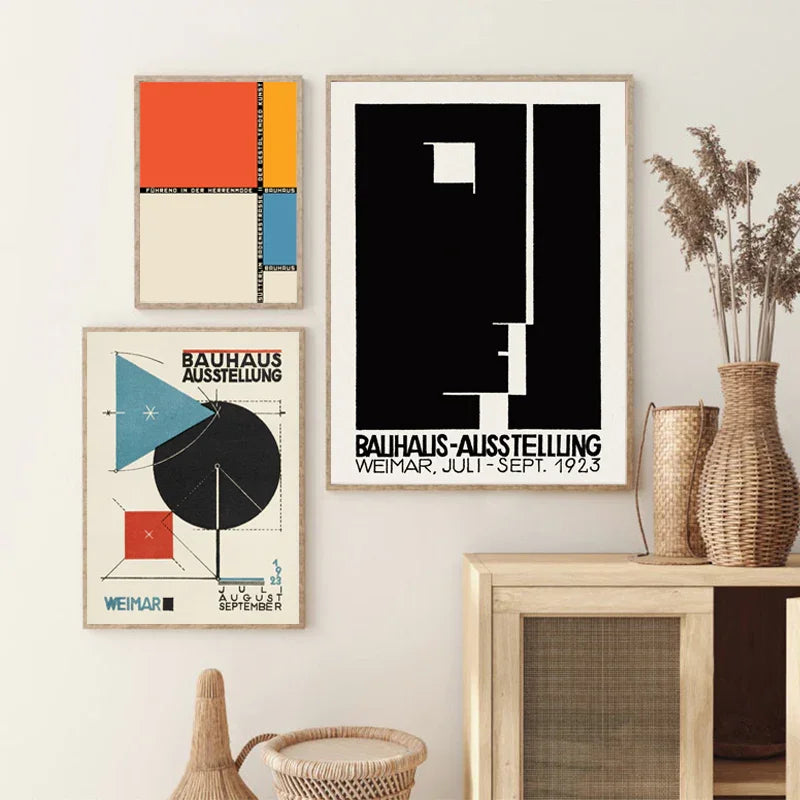 Forma Geometrica III di Bauhaus Wall Art