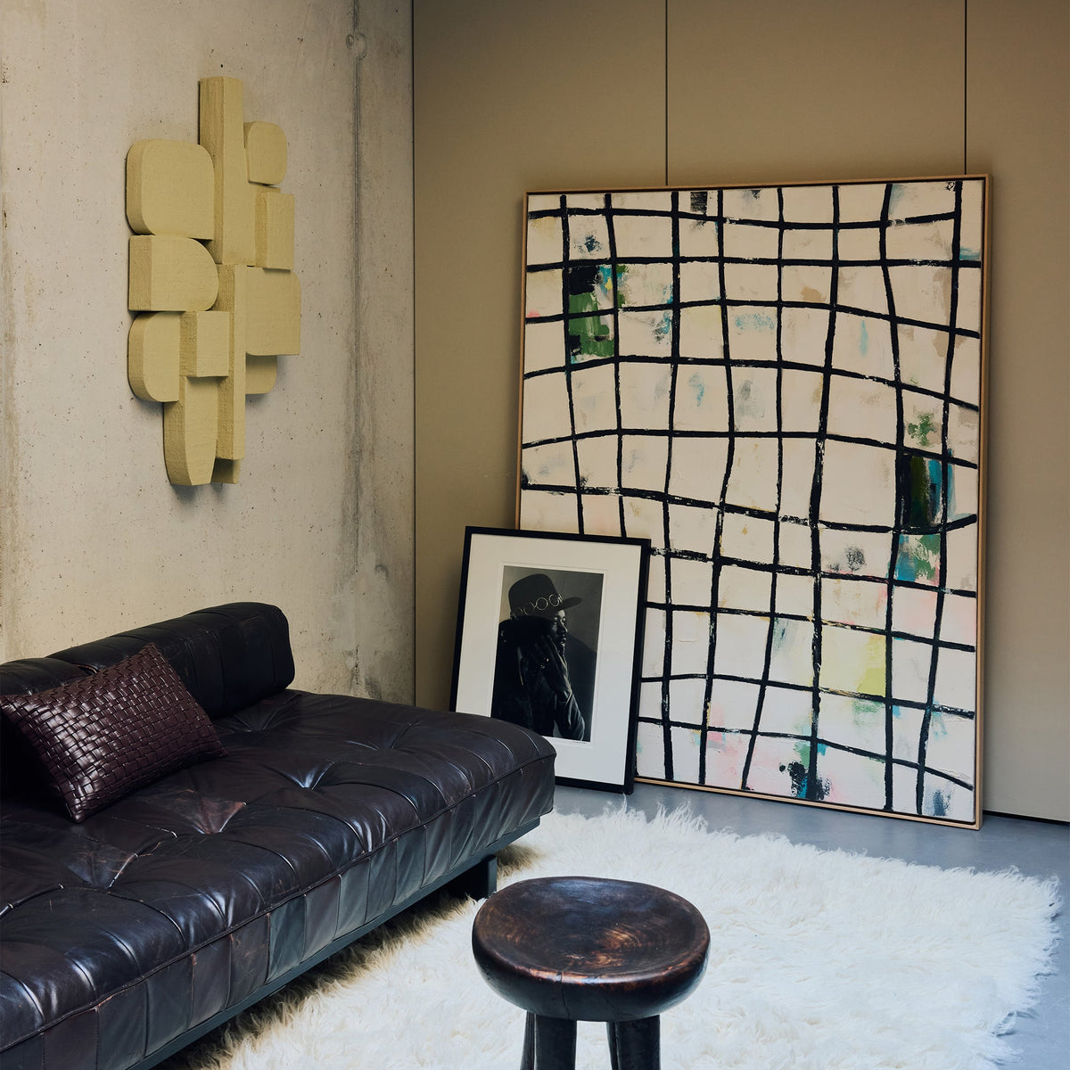 Hkliving - Opera d'Arte Incorniciata