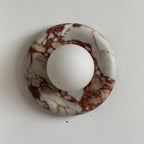 Applique in Marmo Rosso Orli