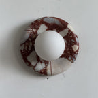 Applique in Marmo Rosso Orli