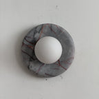 Applique in Marmo Rosso Orli