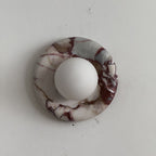 Applique in Marmo Rosso Orli