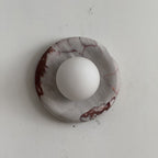 Applique in Marmo Rosso Orli