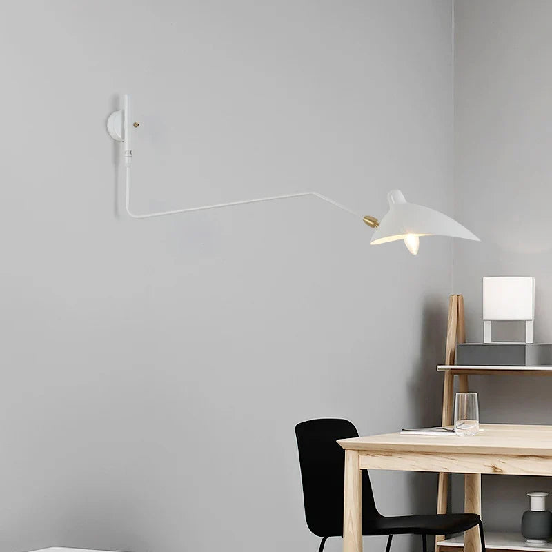 VoltLuxe Lampada a Sospensione Rotante e Lampada da Parete Industriale