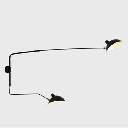 VoltLuxe Lampada a Sospensione Rotante e Lampada da Parete Industriale