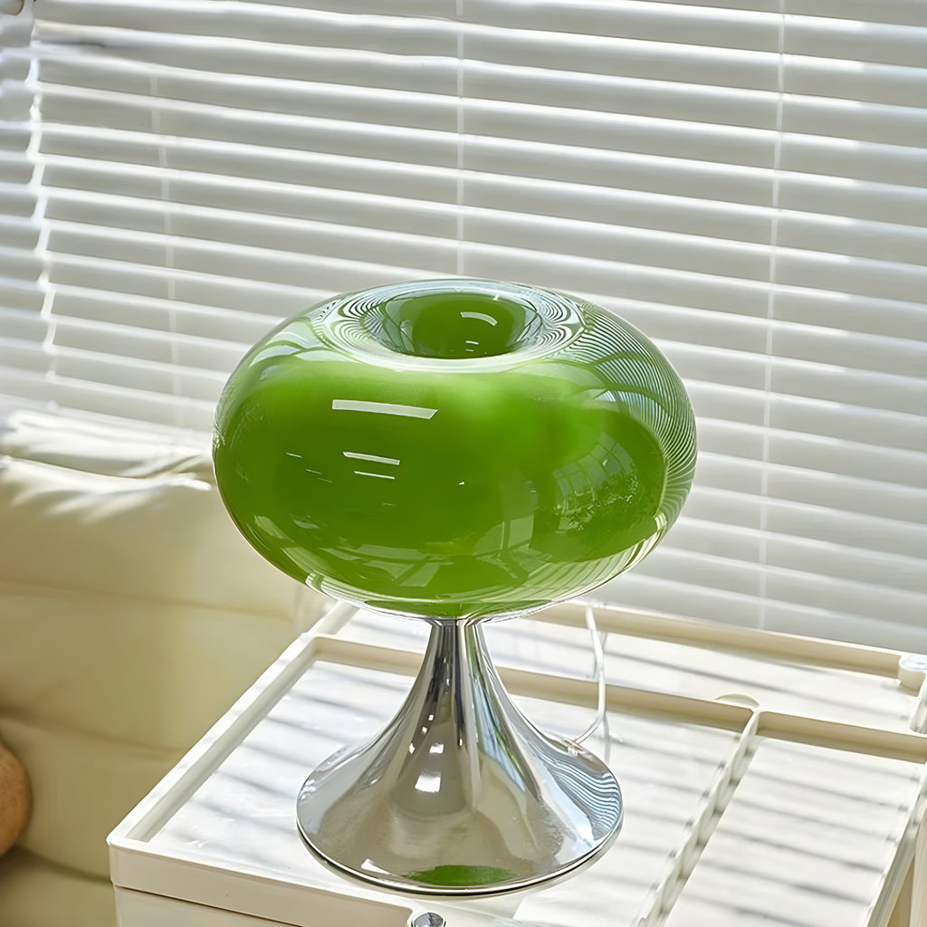 Lampada SereneCrystal - Elegante Lampada da Tavolo Retro